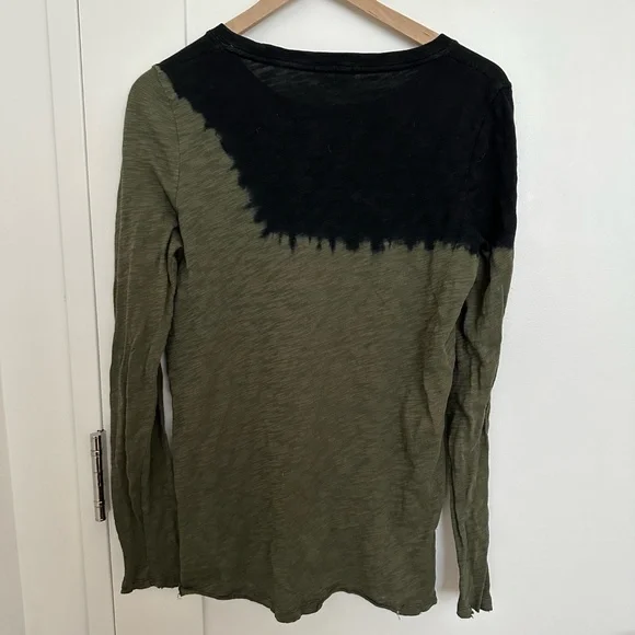 ATM // Slub Jersey Long Sleeve Destroyed Wash Tee - Picture 2 of 6